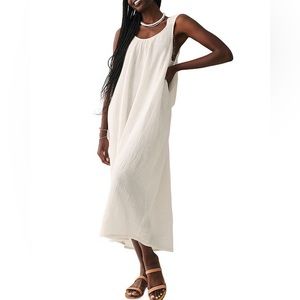 Faherty Dream Cotton Gauze Sintra Dress | NWT / XXS